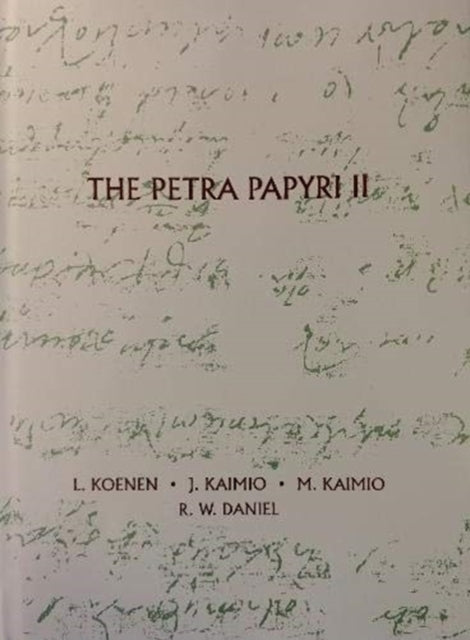 The Petra Papyri II