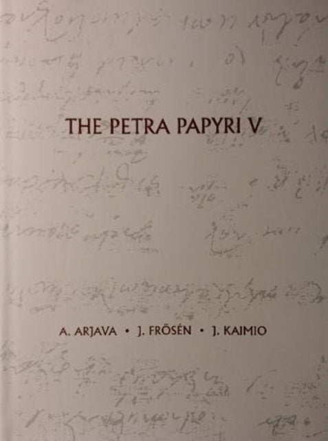 The Petra Papyri V