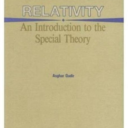 Relativity : An Introduction To The Special