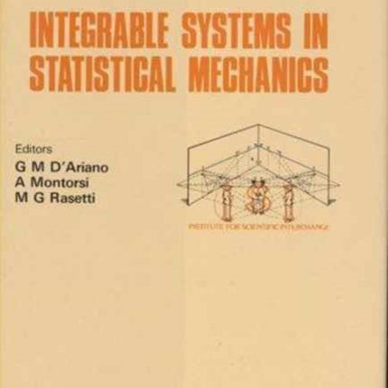 Integrable Systems In Statistical Mechanics