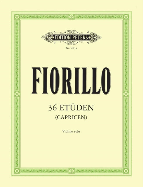 36 Etudes Caprices for Violin