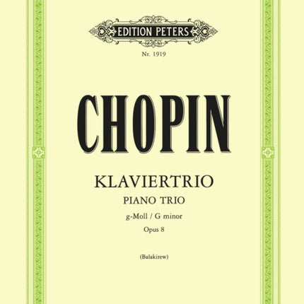 Trio in G minor Op.8