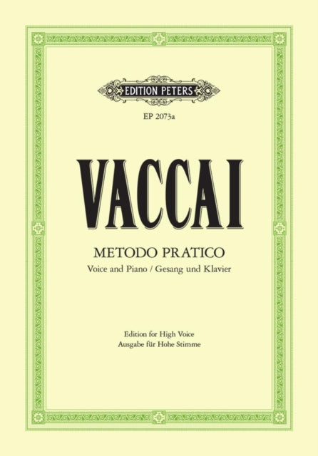 Practical Method High Voice and Piano