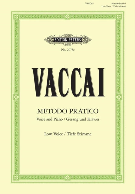 Practical Method Low Voice and Piano