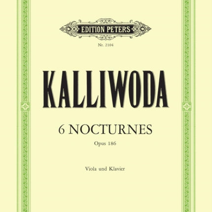 6 Nocturnes Op.186