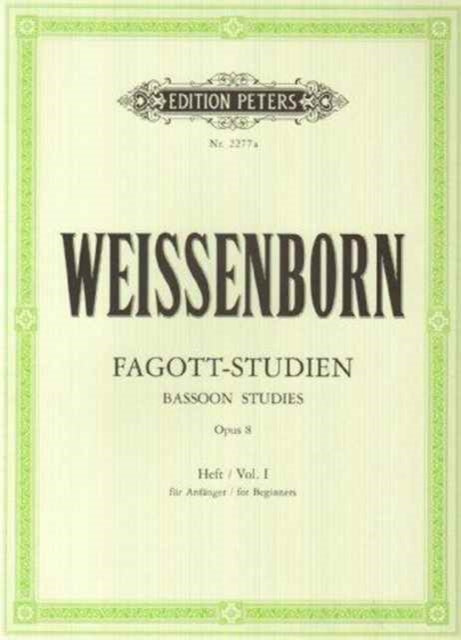 Bassoon Studies Op.8 Vol.1