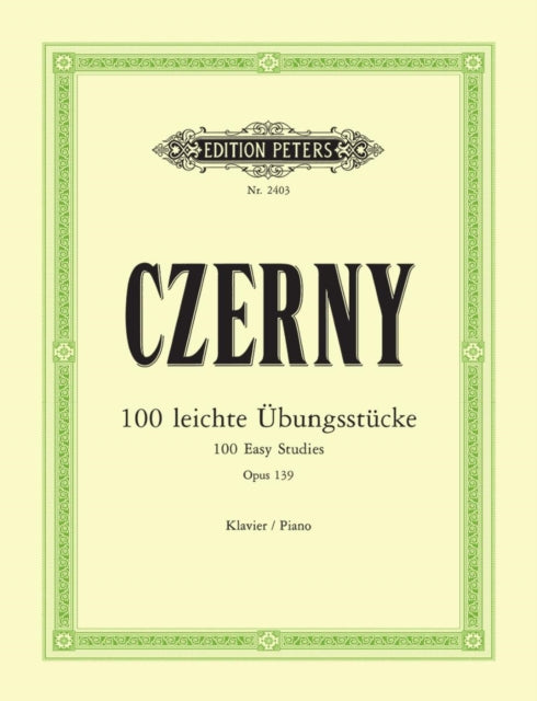 100 Easy Progressive Pieces without Octaves Op.139