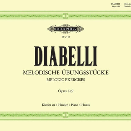 Melodic Exercises Op.149