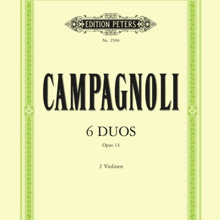 6 Duos Op. 14