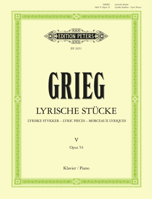 Lyric Pieces Book 5 Op.54