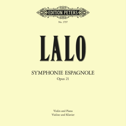 Symphonie Espagnole Op.21