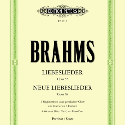Liebeslieder and New Liebeslieder Waltzes