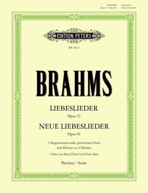 Liebeslieder and New Liebeslieder Waltzes