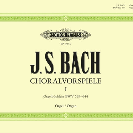 Organ Works Based on Chorales Vol.1