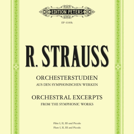 Orchestral Studies for Flute