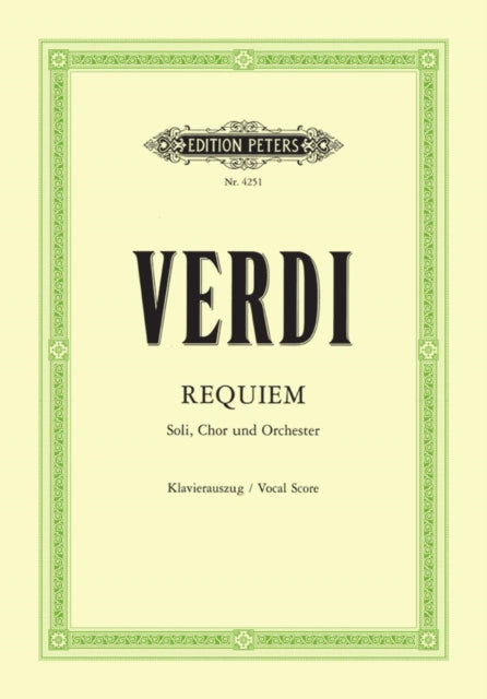 Requiem Vocal Score