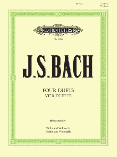4 Duets for Cello  Violin