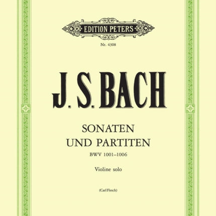 Sonatas and Partitas for Violin Solo BWV 10011006