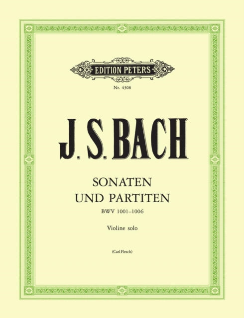 Sonatas and Partitas for Violin Solo BWV 10011006