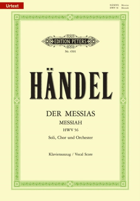 Messiah Vocal Score