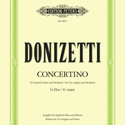 English Horn Concertino in G