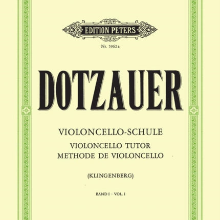 Violoncello Tutor Vol.1