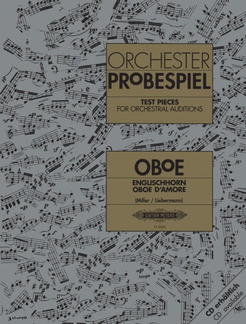 Test Pieces for Orchestral Auditions Oboe Cor Anglais Oboe damore