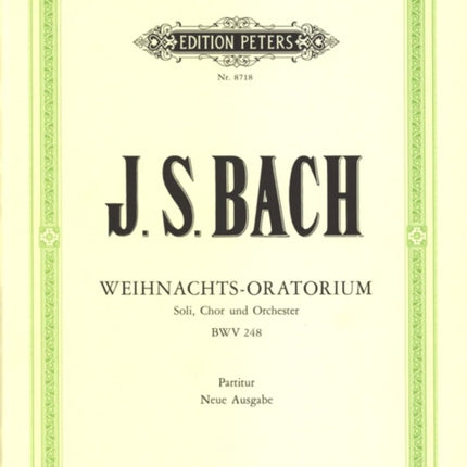 Christmas Oratorio BWV 248 Full Score