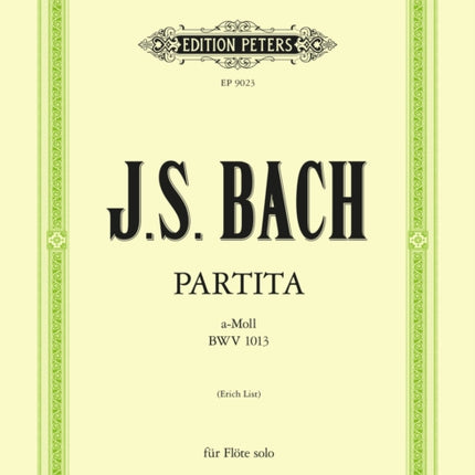 Partita in a minor Sonata BWV 1013