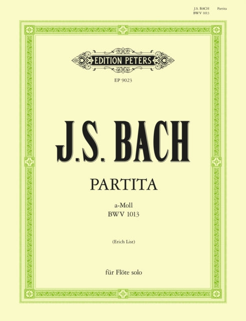 Partita in a minor Sonata BWV 1013