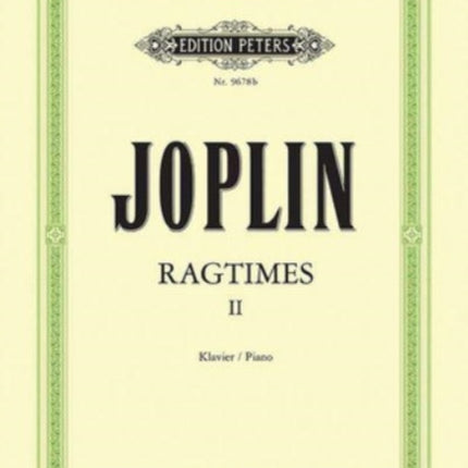 Ragtimes for Piano
