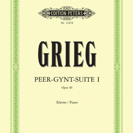 Peer Gynt Suite No. 1 Op.46 new Urtext Edition