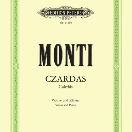 Czardas for Violin and Piano