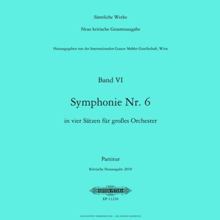 Symphony No. 6 2010 Edition