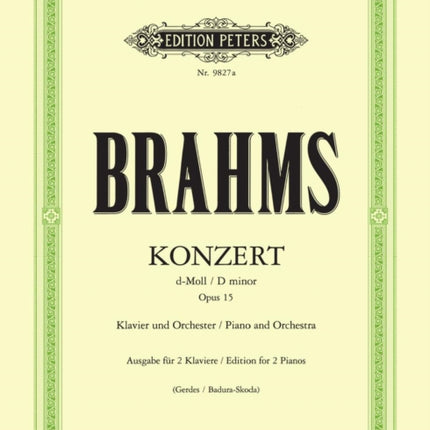 Piano Concerto No. 1 in D minor Op.15