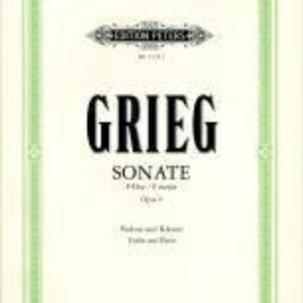 Sonate fr Violine und Klavier Nr. 1 FDur op. 8