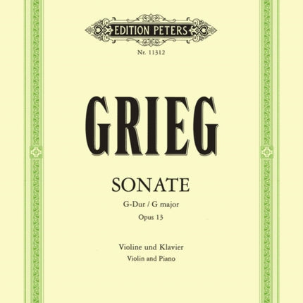 Violin Sonata No. 2 in G Op.13