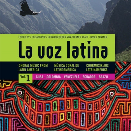 La voz latina Vol. 1 Cuba Colombia Venezuela Ecuador Brasilien Chormusik aus Lateinamerika spanisch englisch deutsch