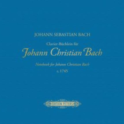 Notebook for Johann Christian Bach