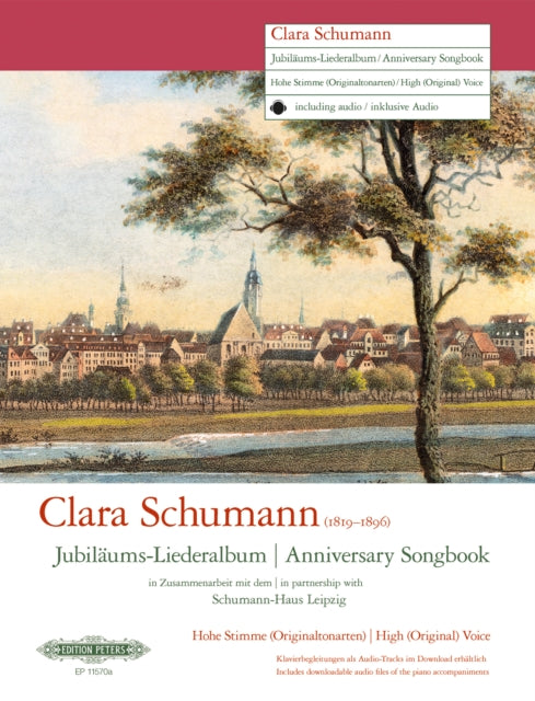 Clara Schumann Anniversary Songbook High Voice