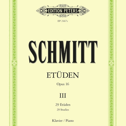 Studies Op. 16 Book III