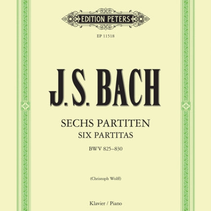 Six Partitas BWV 825â830