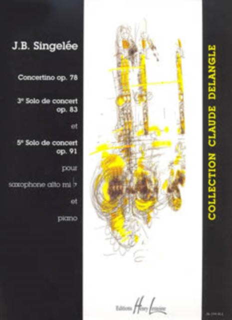 SOLOS DE CONCERT OP78 ALTO SAXOPHONE  P