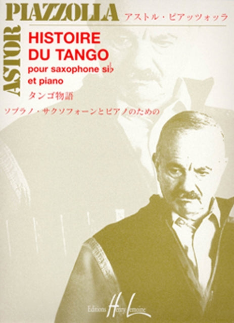 HISTOIRE DU TANGO TENOR SAXOPHONE  PIAN