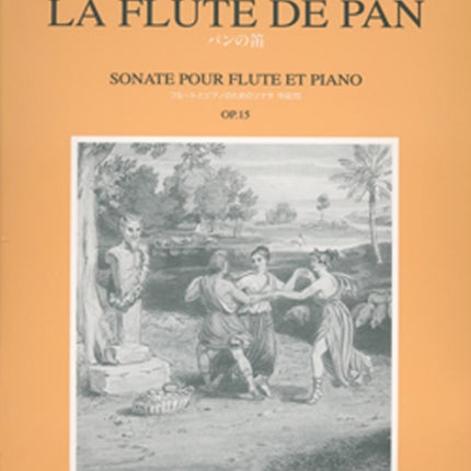 MOUQUET  La Flute de Pan Op15 Sonata para Flauta