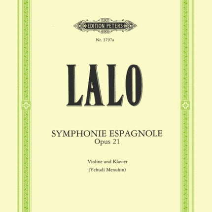 Symphonie Espagnole Op.21