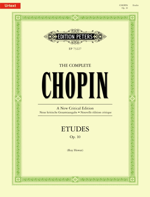 Etudes Op. 10 The Complete Chopin