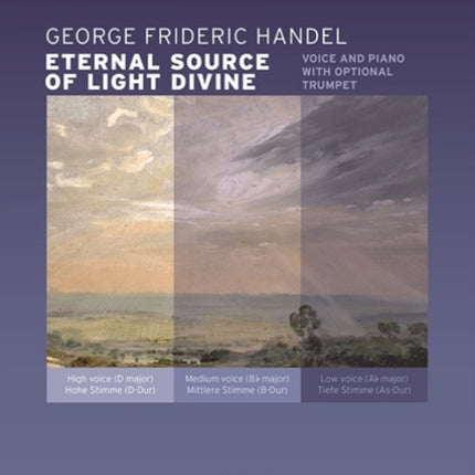 Georg Friedrich Hndel Eternal Source of Light Divine Piano Instrumental Work