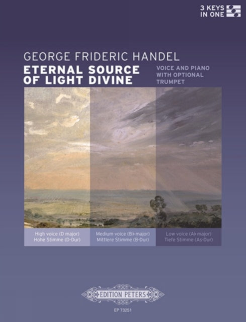 Georg Friedrich Hndel Eternal Source of Light Divine Piano Instrumental Work