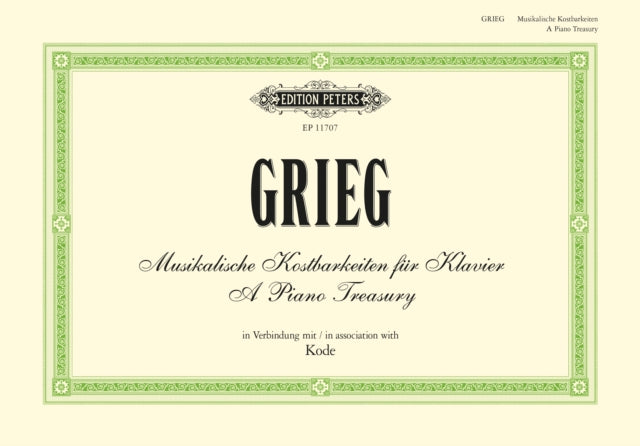 Grieg A Piano Treasury